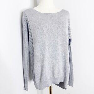 One Grey Day Los Angeles Silk Cotton Sweater Women’s Size Medium